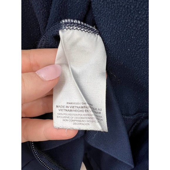 MEN'S Nike Penn State Full Zip Hooded Jacket Blue and White Large - Picture 6 of 8